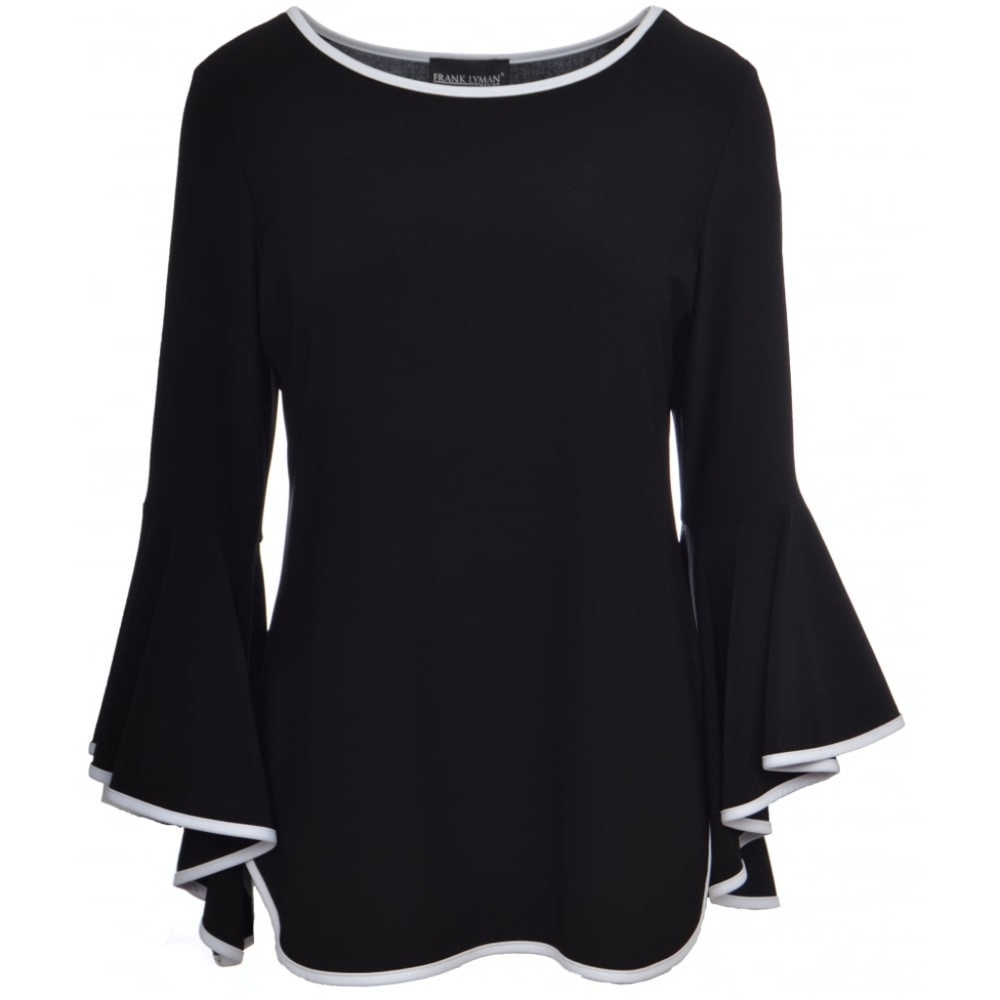 Frank Lyman Design Top (Style 181004) with bell sleeves
